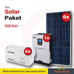 Hazır Solar Paket 1650w
