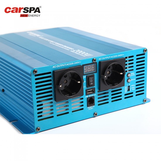 2000 Watt 12 Volt Tam Sinüs İnvertör - Carspa İnverter 2000 Watt 12 Volt Tam Sinüs İnvertör - Carspa İnverter