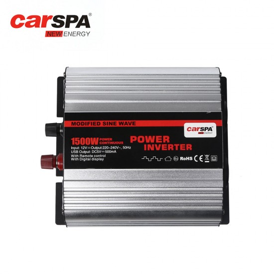 1500 Watt 12 Volt Modifiye Sinüs İnvertör - Carspa İnverter 1500 Watt 12 Volt Modifiye Sinüs İnvertör - Carspa İnverter