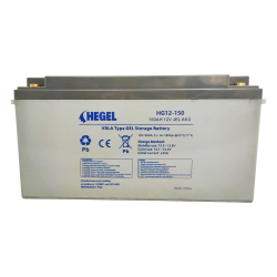 HEGEL 150Ah 12V Jel Akü 
