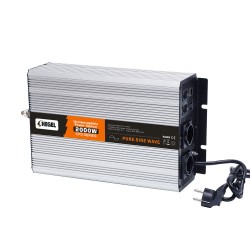 2000 Watt 12 Volt Tam Sinüs İnverter AC 220V Şarjlı - Hegel