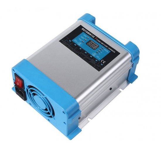 EBC2420-24V 20A 7 Aşamalı Şarj Modlu Çift Pil Çıkışlı Akü Şarj Cihazı şarj kontrol cihazı