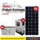 Hazır Solar Paket 410w A- Karavan için Hazır Solar Paket 410w A- Karavan için