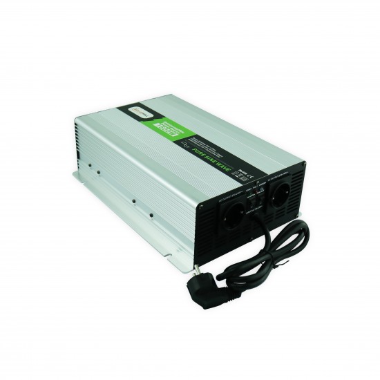 1500 Watt 12 Volt Tam Sinüs İnvertör AC 220V Şarjlı - Solarvertech 1500 Watt 12 Volt Tam Sinüs İnvertör AC 220V Şarjlı - Solarvertech