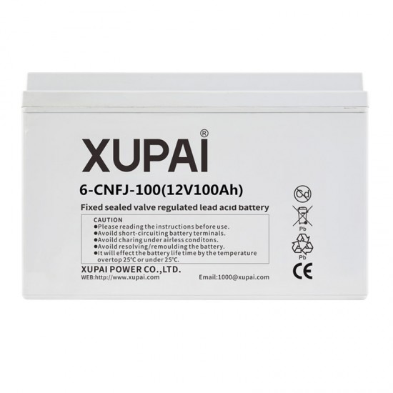 Xupai 100Ah 12V Jel Akü Xupai 100Ah 12V Jel Akü