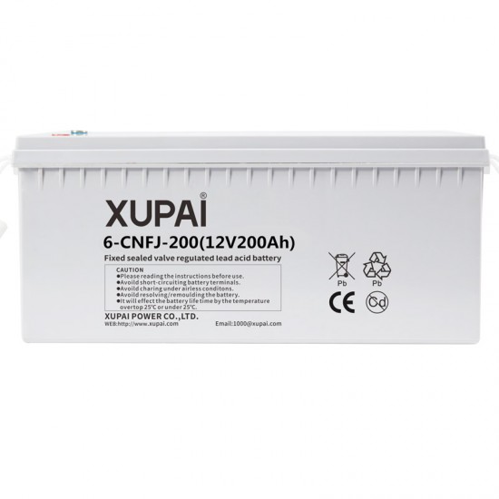 Xupai 200Ah 12V Jel Akü Xupai 200Ah 12V Jel Akü